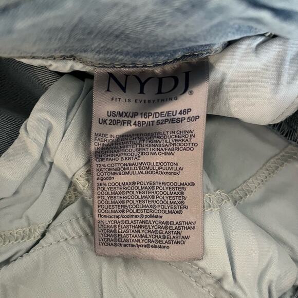 NWT NYDJ Major Wide Leg Capri (size 16P) - Picture 7 of 7